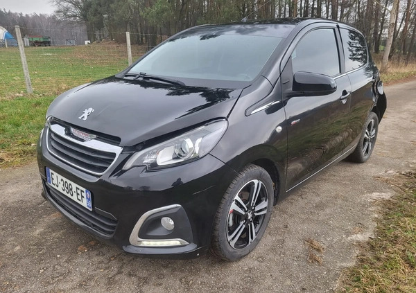 Peugeot 108 cena 14800 przebieg: 120000, rok produkcji 2017 z Ostrzeszów małe 92